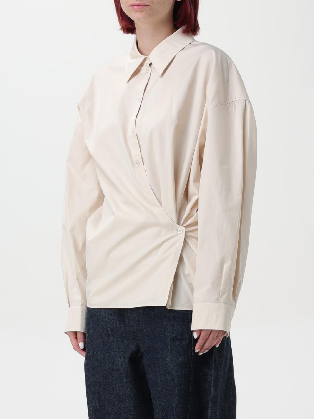 Giglio Camicia Asimmetrica Lemaire In Cotone