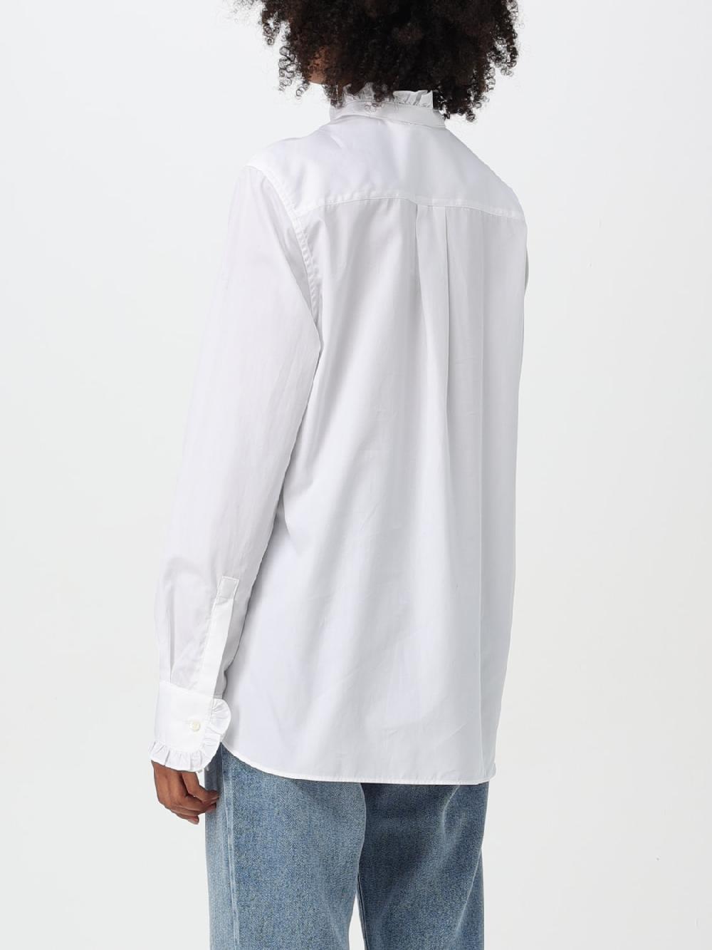 Giglio Camicia Aspesi In Cotone Con Plastron