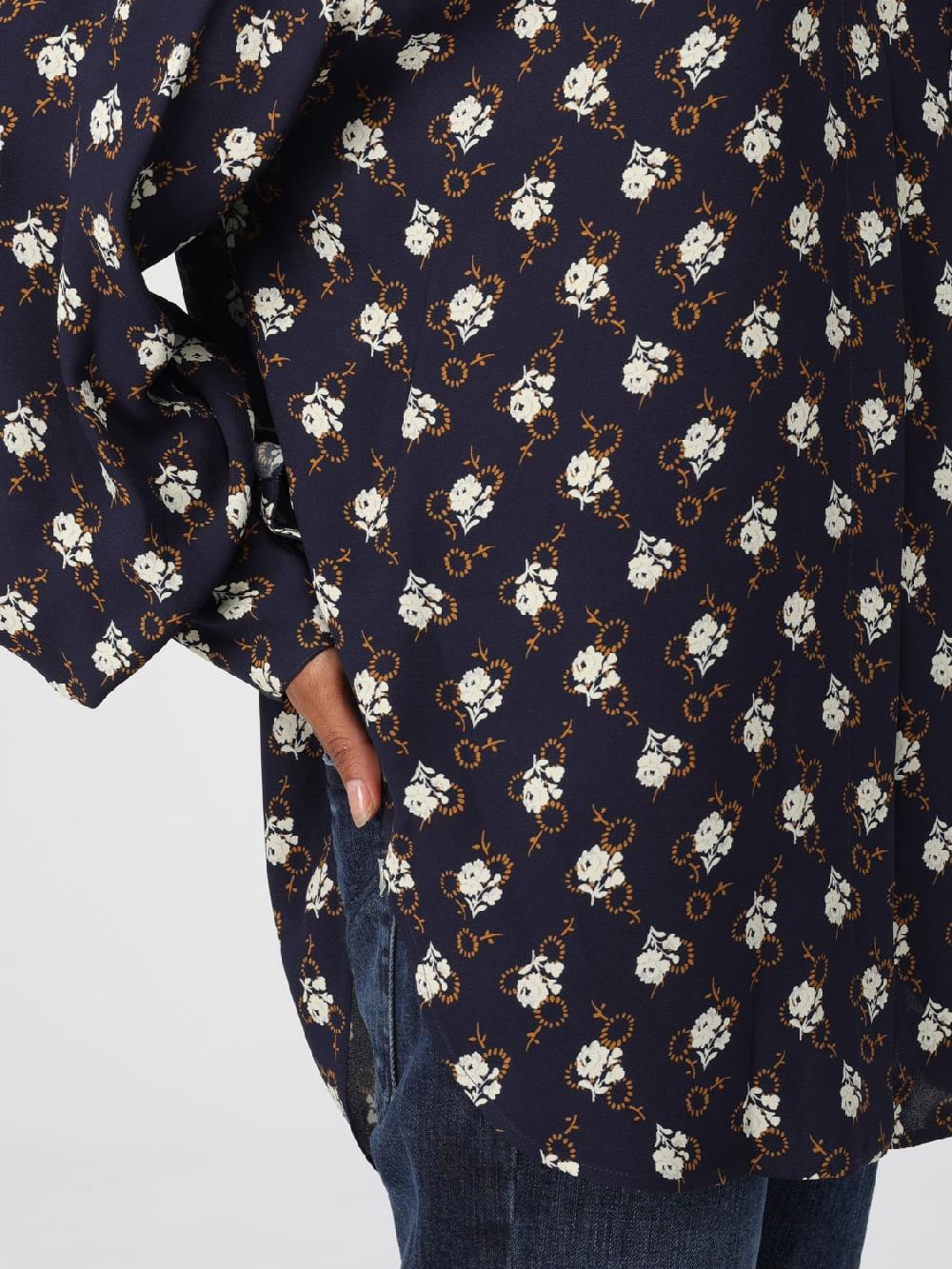 Giglio Camicia Aspesi In Viscosa Stampata