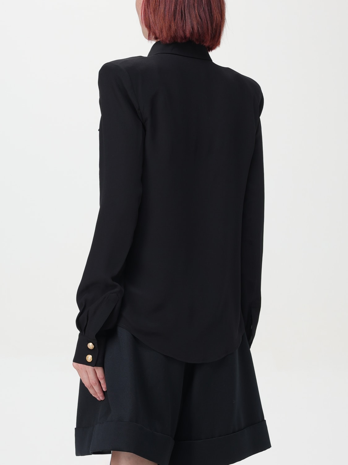 Giglio Camicia Balmain In Seta