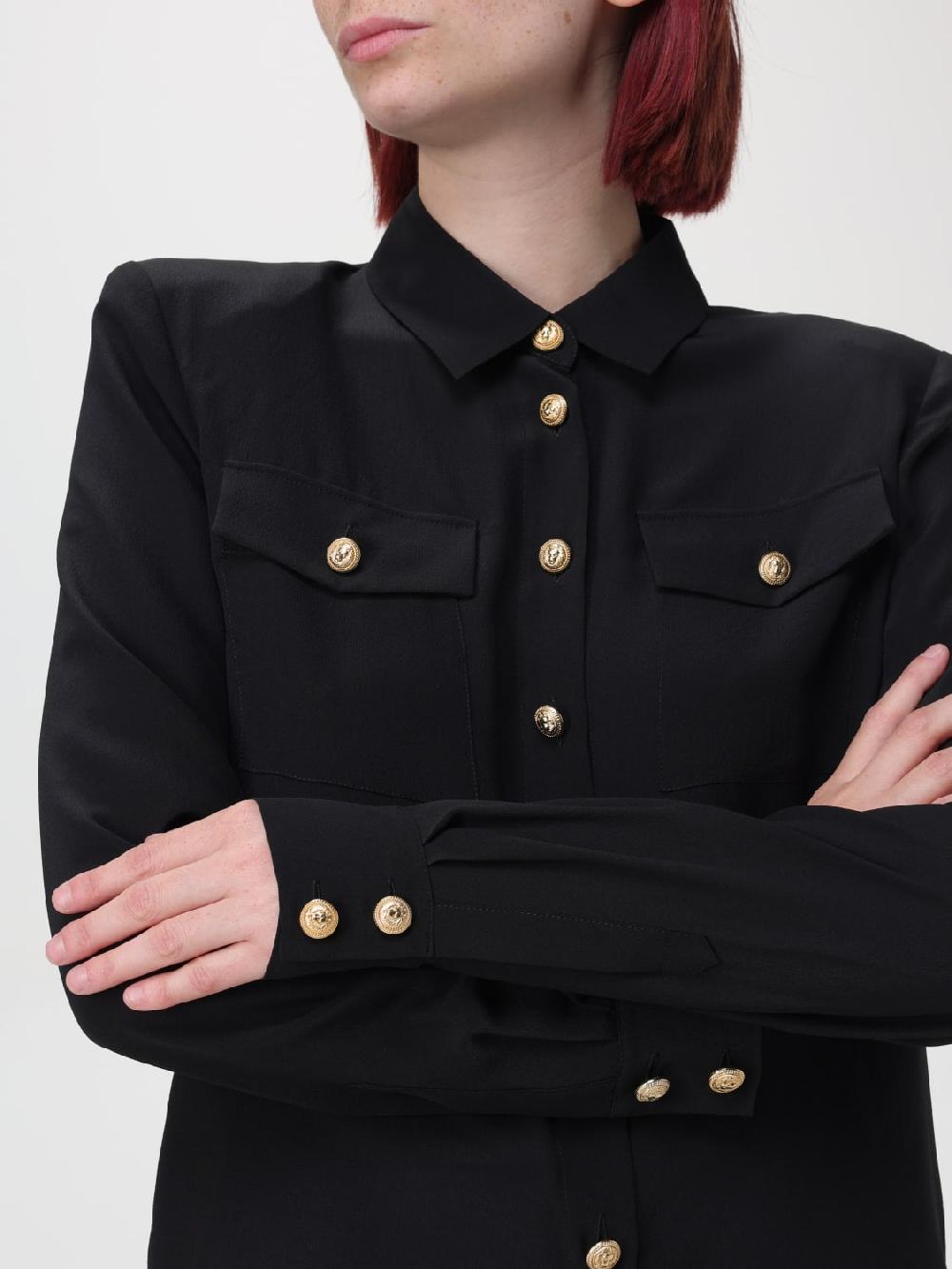 Giglio Camicia Balmain In Seta