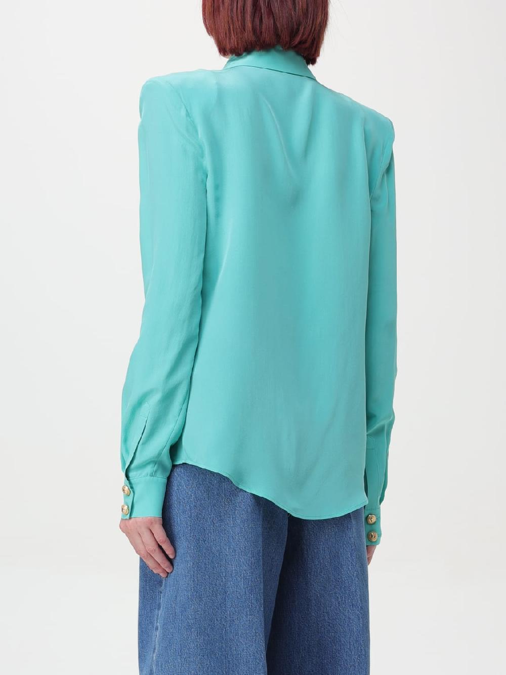 Giglio Camicia Balmain In Seta