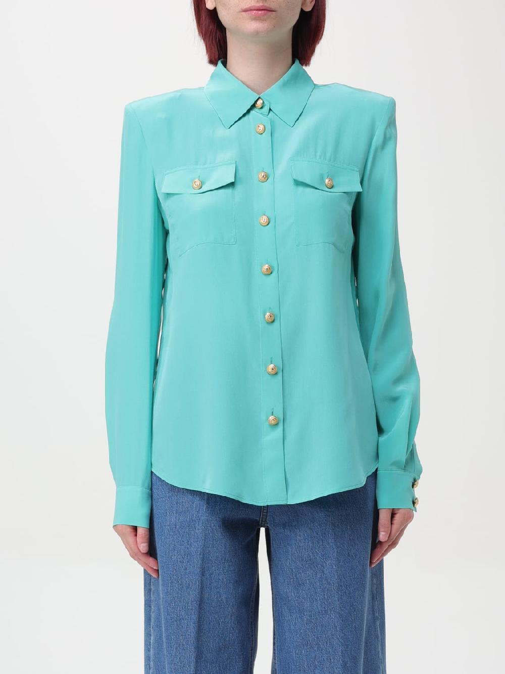 Giglio Camicia Balmain in seta