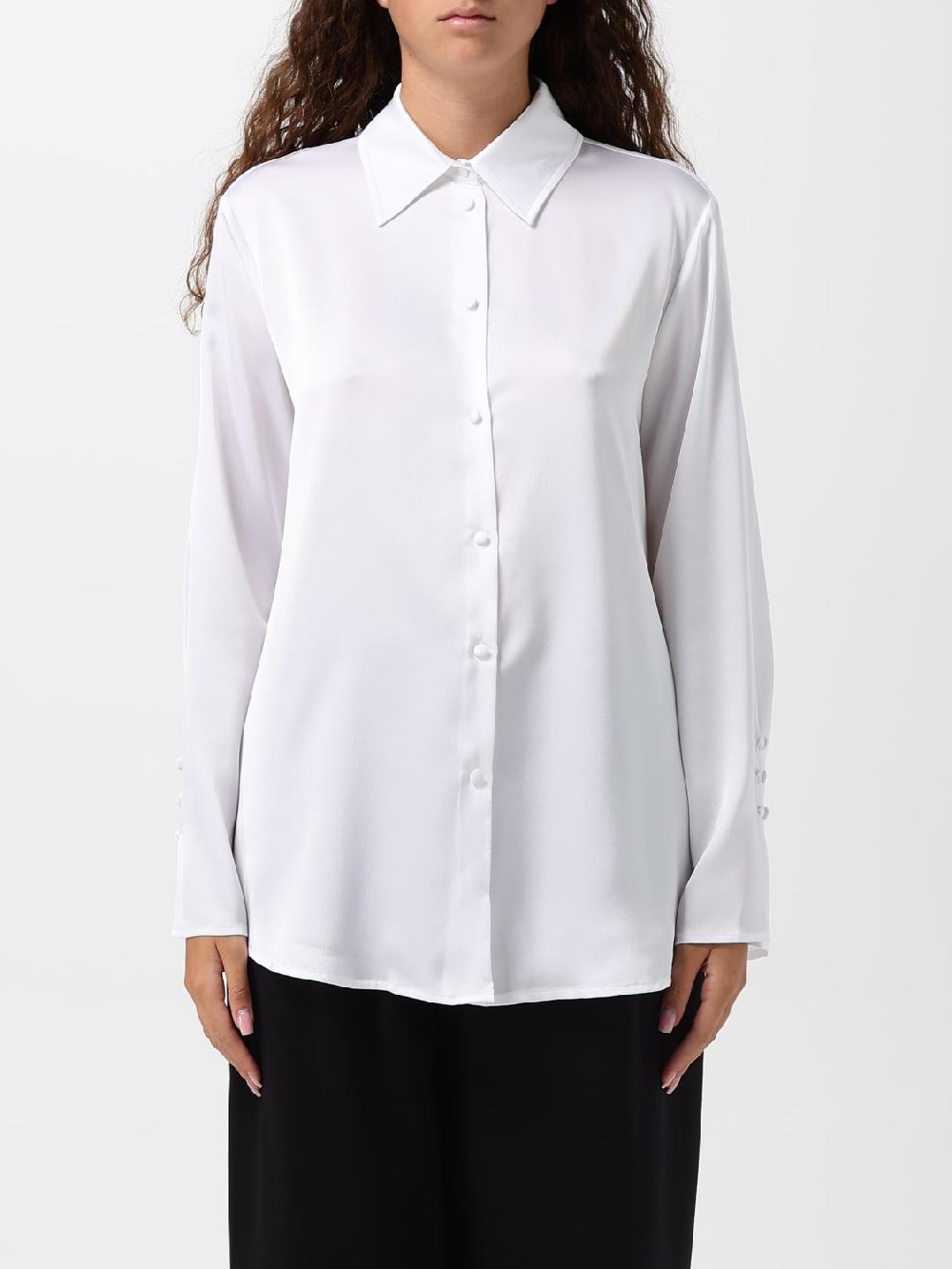 Giglio Camicia basic Emporio Armani in crêpe