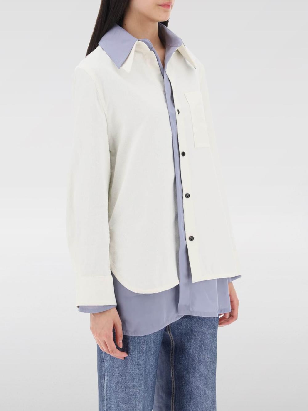 Giglio Camicia Bottega Veneta in misto cotone