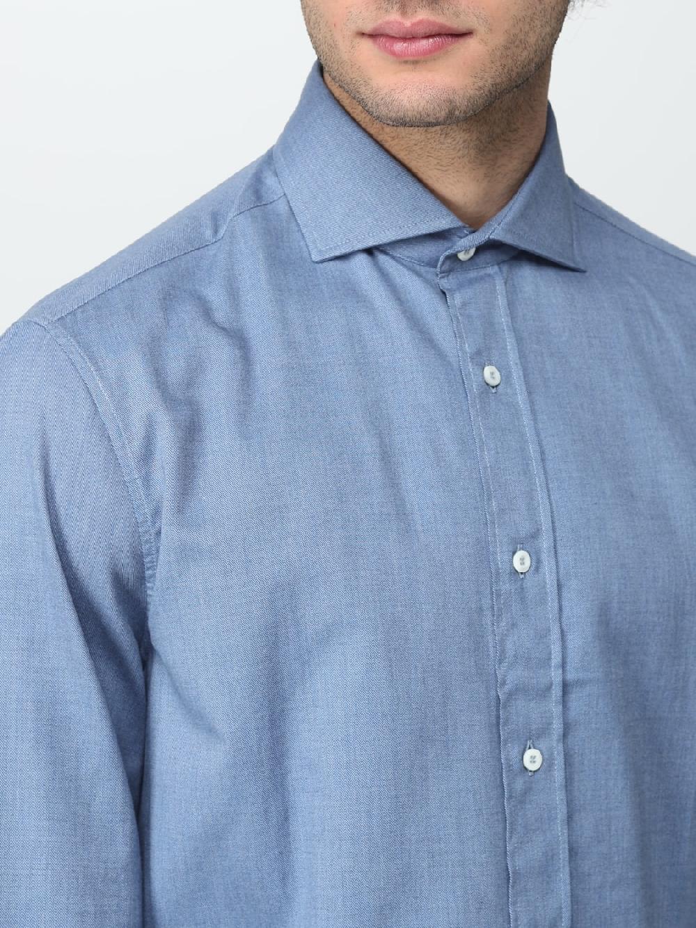 Giglio Camicia Brunello Cucinelli In Cotone