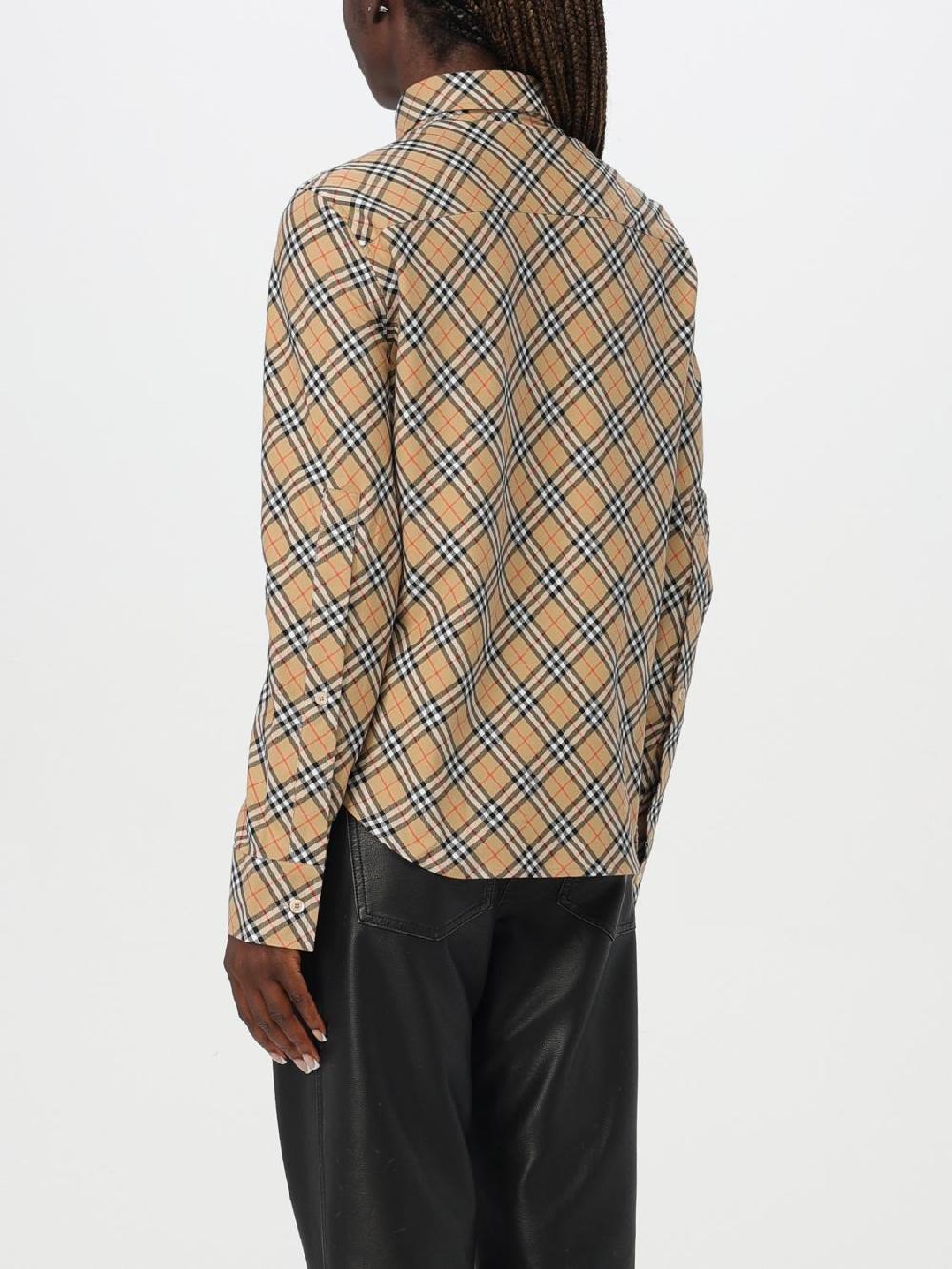 Giglio Camicia Burberry In Cotone Check