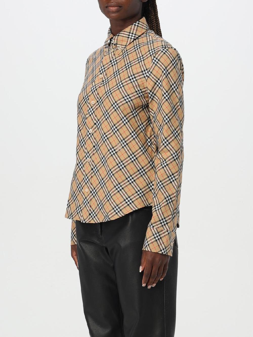 Giglio Camicia Burberry In Cotone Check