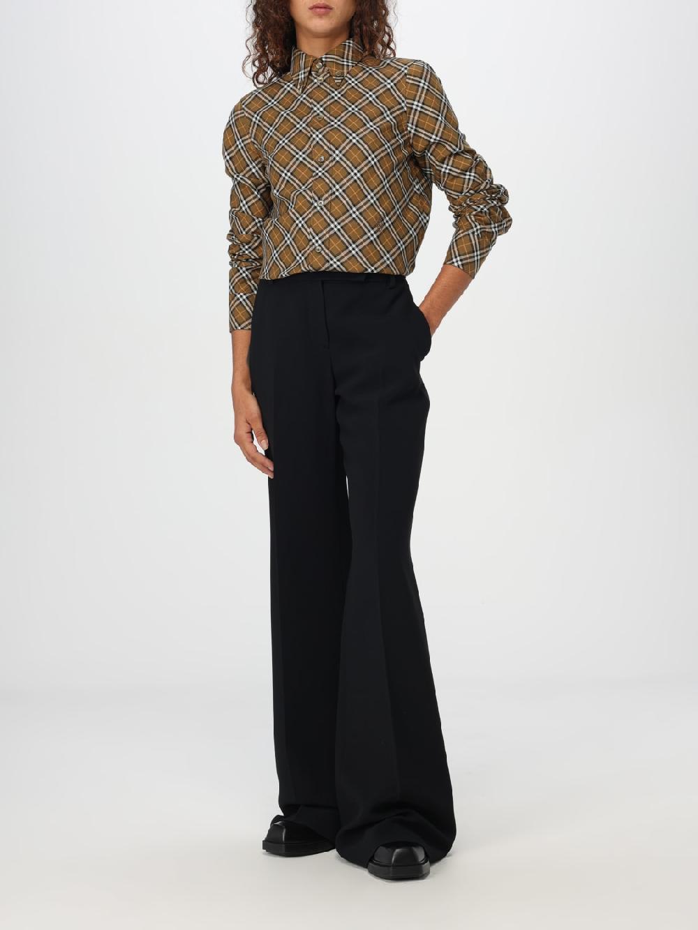Giglio Camicia Burberry In Cotone Check