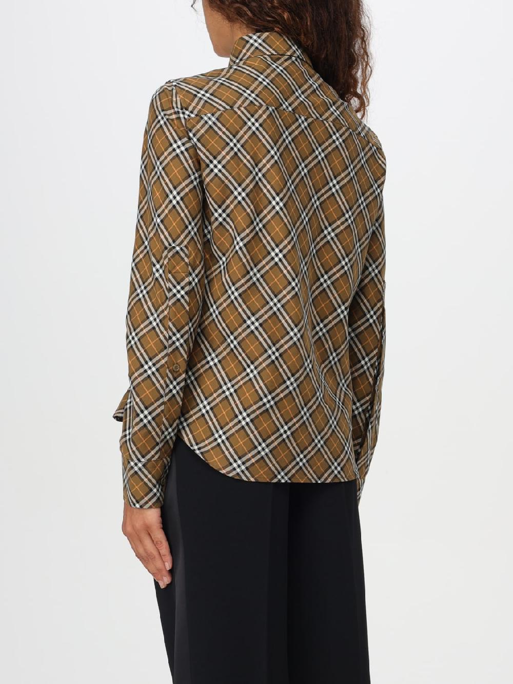Giglio Camicia Burberry In Cotone Check