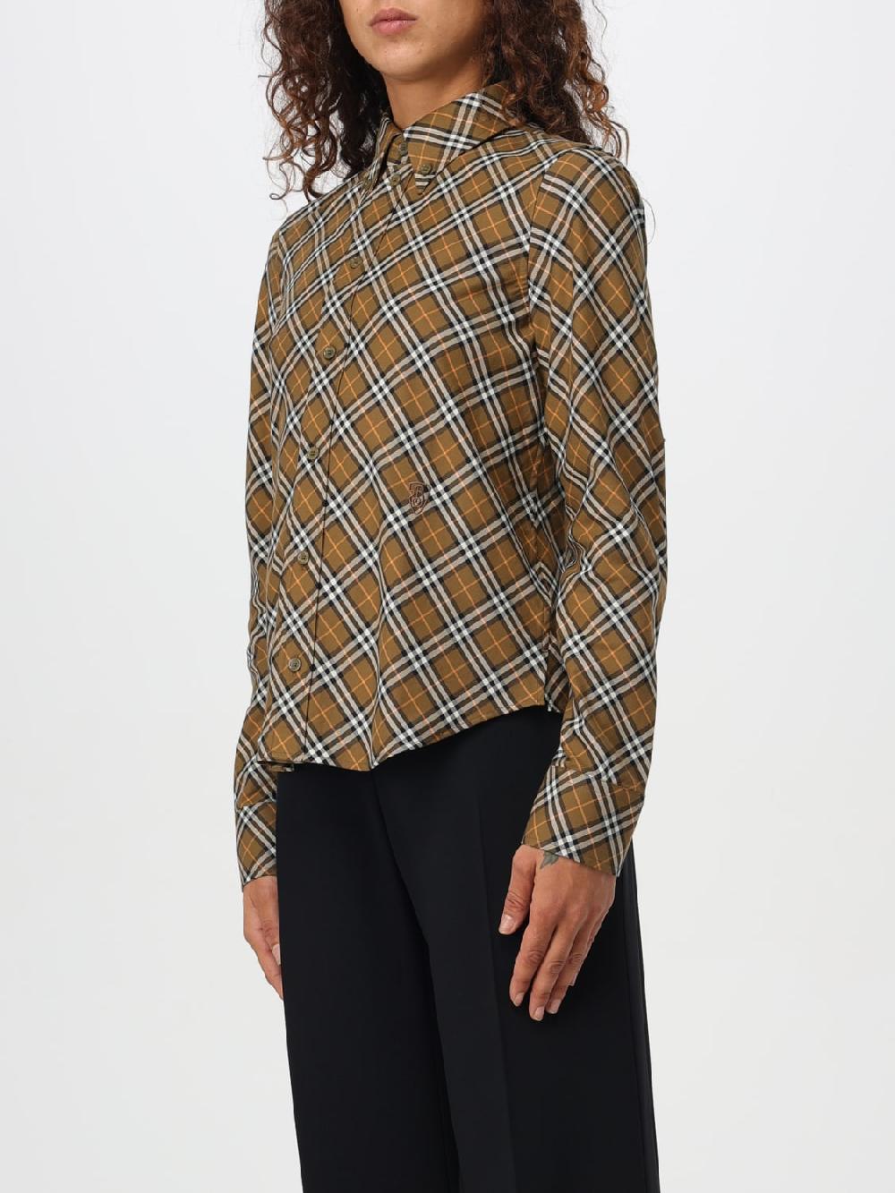 Giglio Camicia Burberry In Cotone Check
