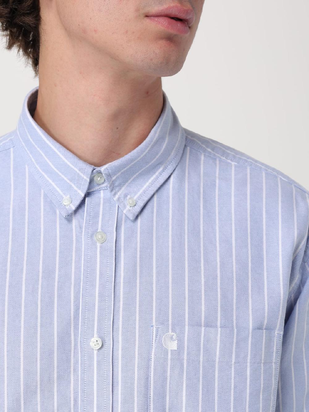 Giglio Camicia Carhartt Wip In Cotone A Righe