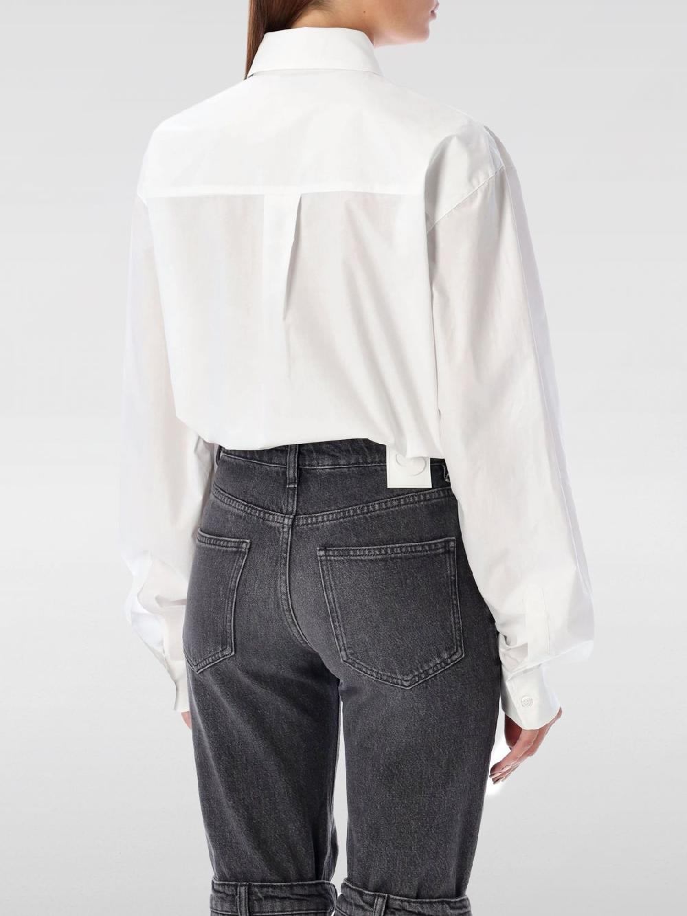 Giglio Camicia Con Logo Coperni In Cotone