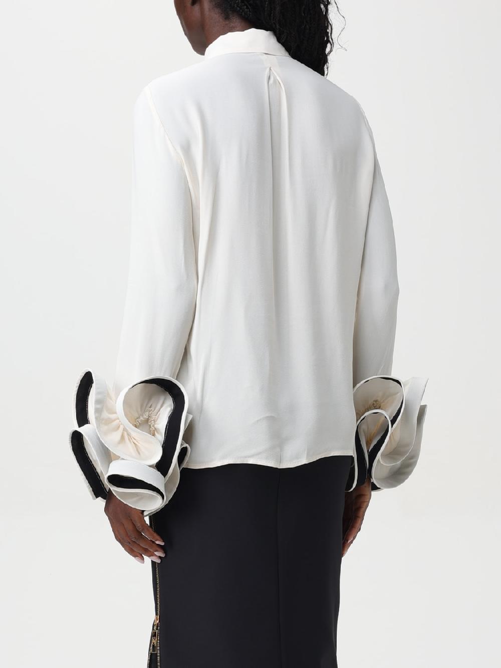 Giglio Camicia Con Rouches Elisabetta Franchi