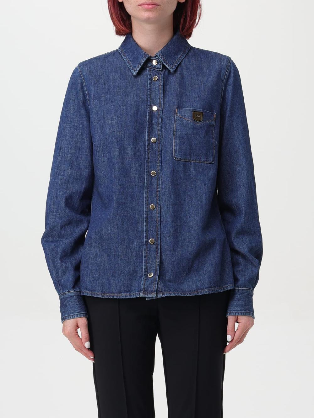 Giglio Camicia di jeans Elisabetta Franchi