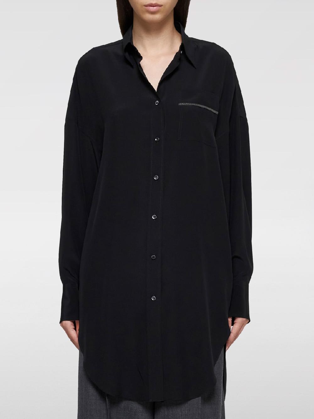 Giglio Camicia di seta Brunello Cucinelli