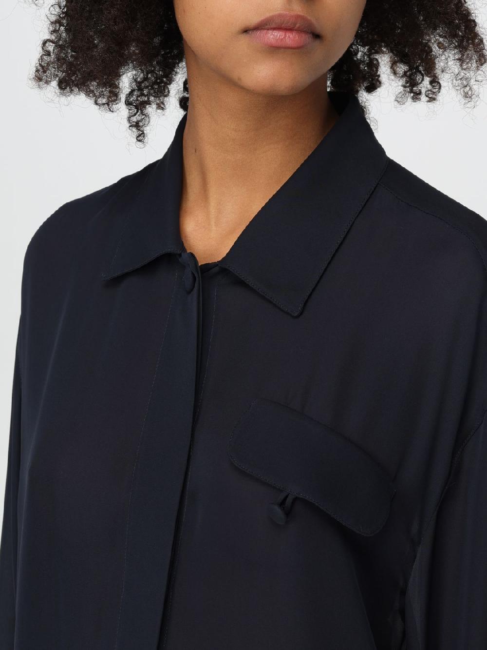 Giglio Camicia Di Seta Emporio Armani