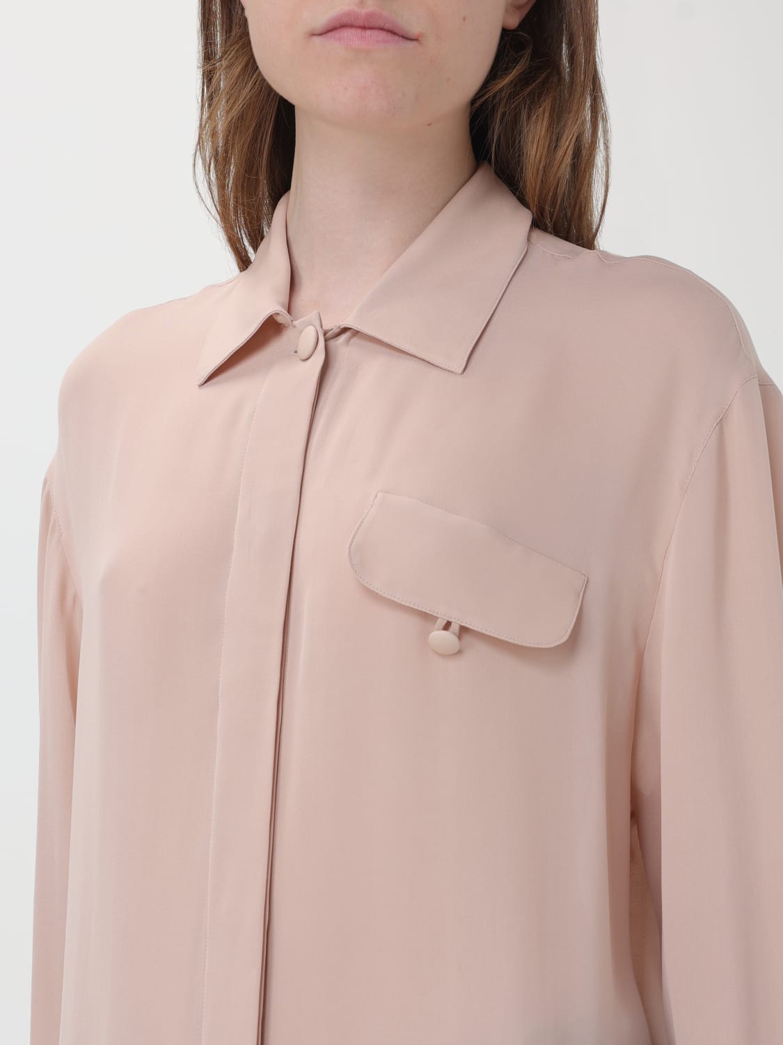 Giglio Camicia Di Seta Emporio Armani