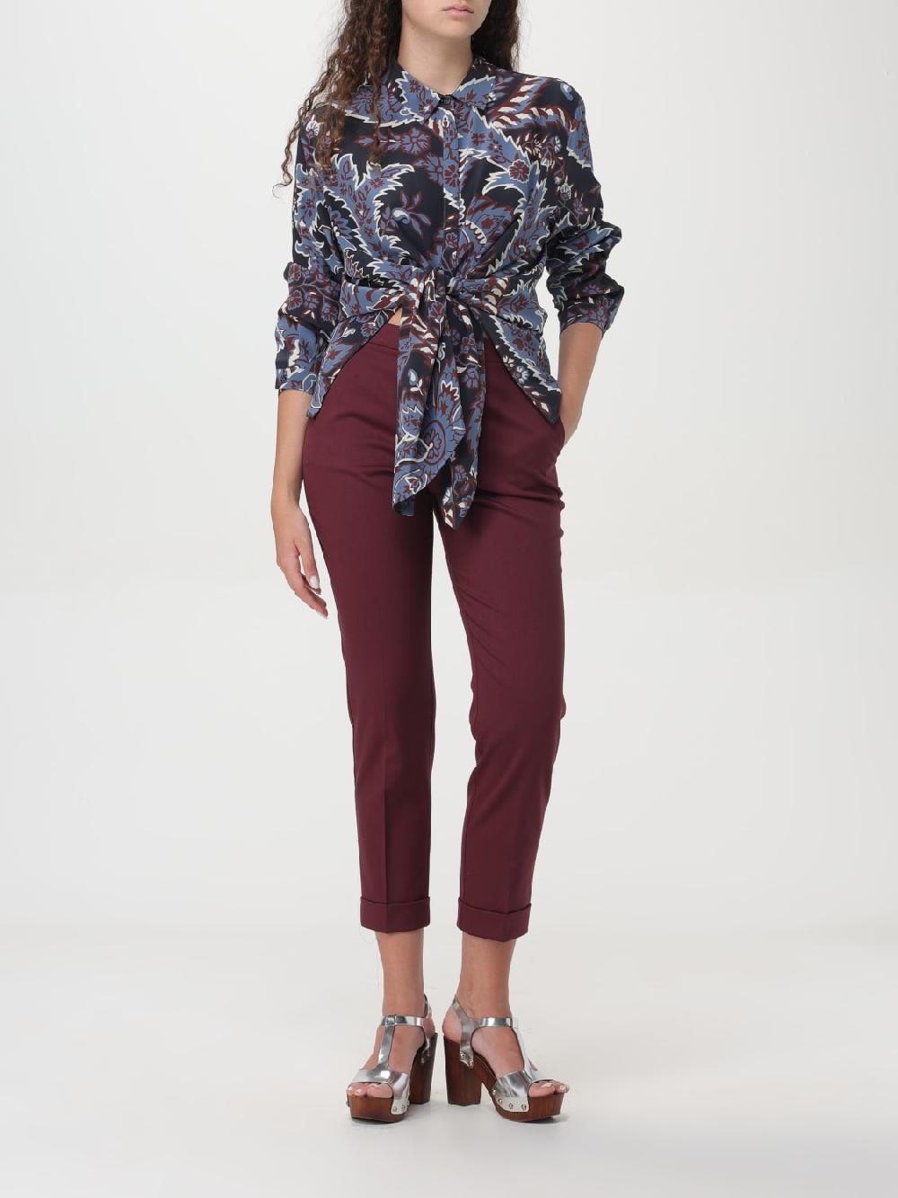 Giglio Camicia Di Seta Floreale Etro