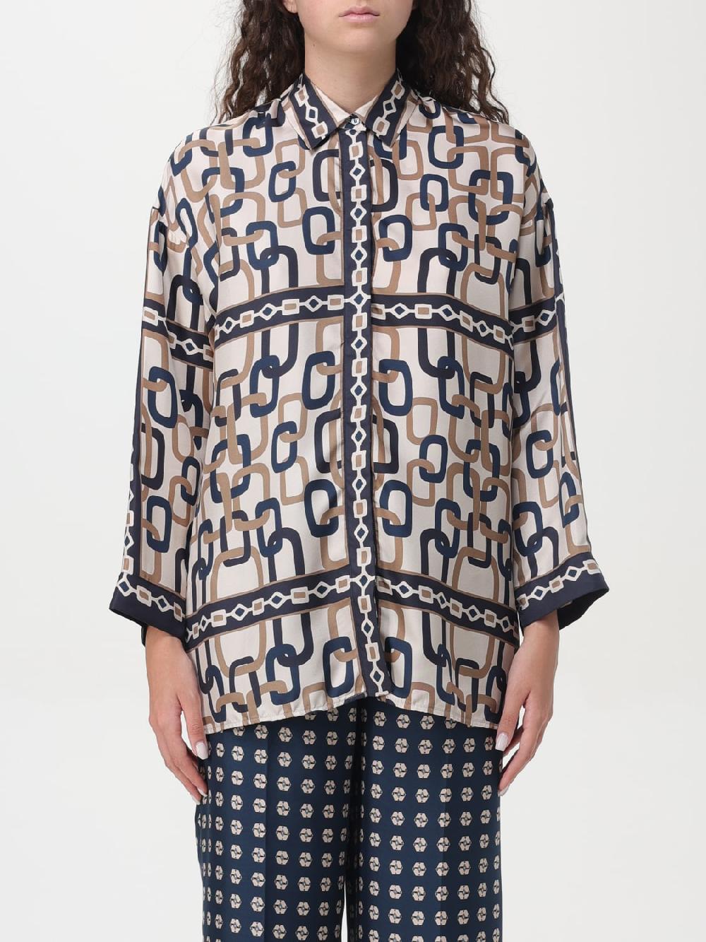 Giglio Camicia di seta 's Max Mara