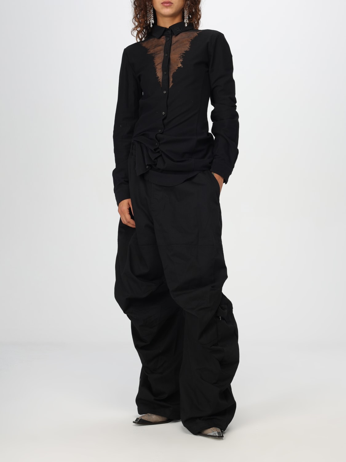 Giglio Camicia Diesel In Misto Cotone