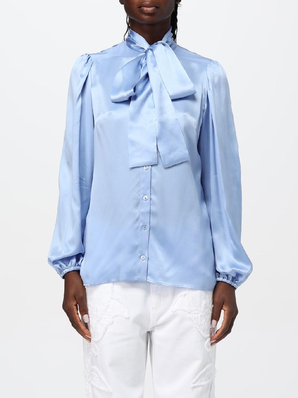 Giglio Camicia Dolce & Gabbana in raso di seta
