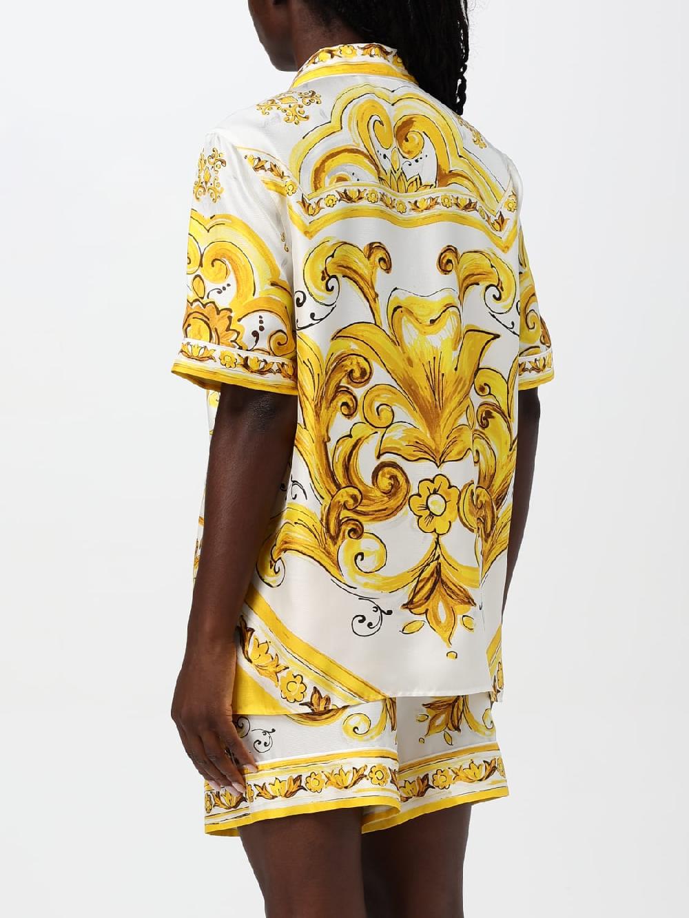 Giglio Camicia Dolce & Gabbana In Seta