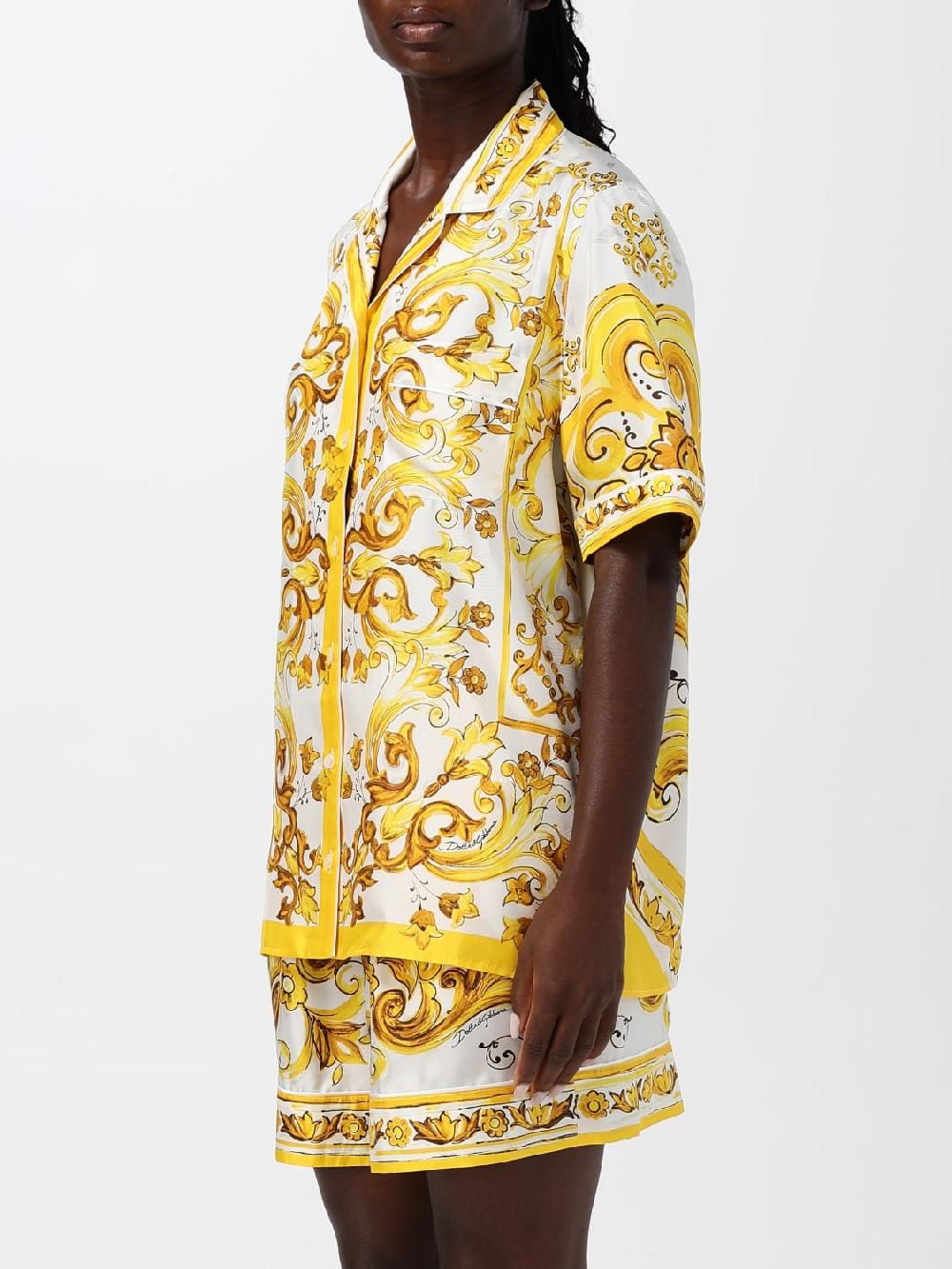 Giglio Camicia Dolce & Gabbana In Seta