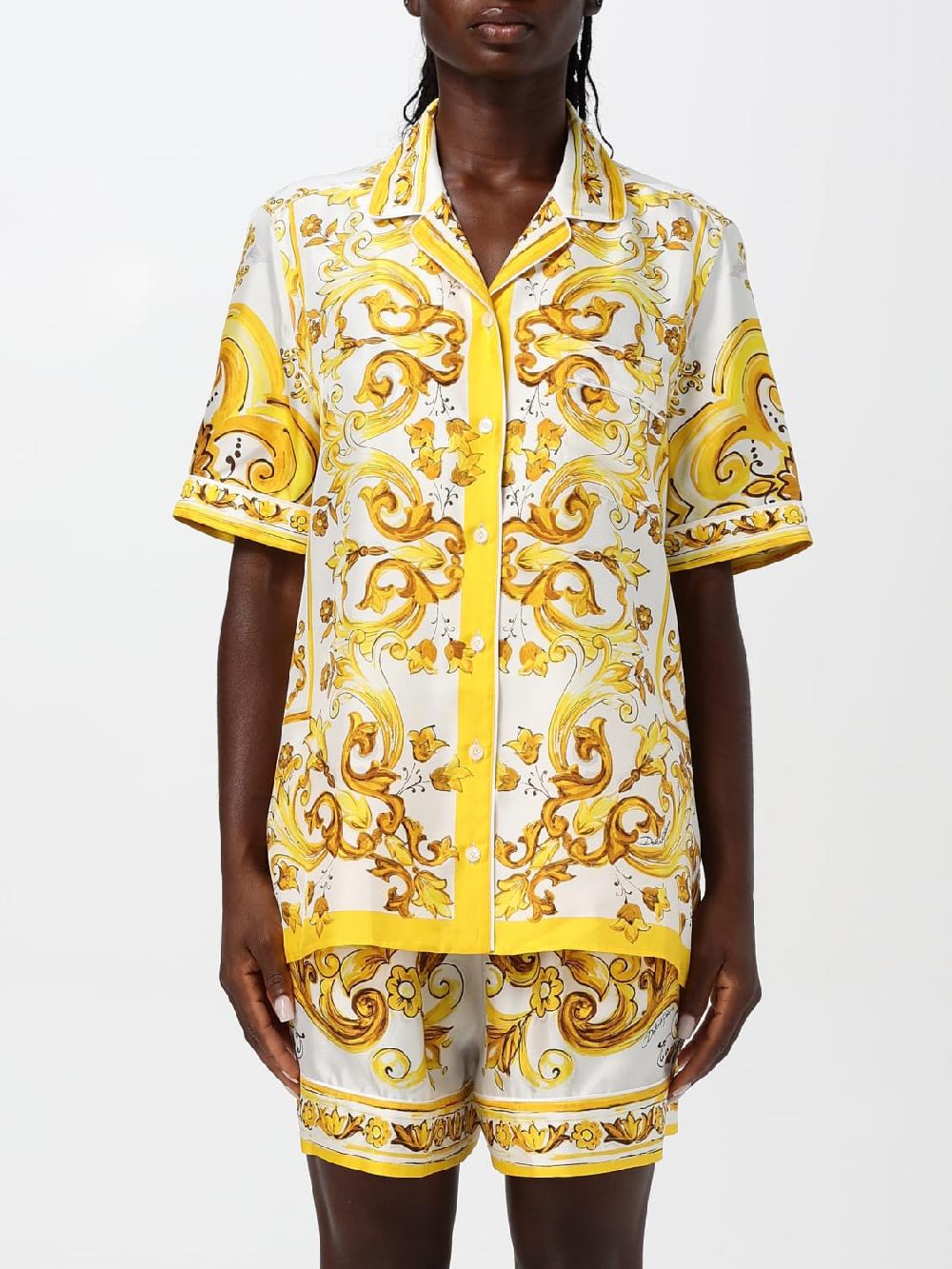 Giglio Camicia Dolce & Gabbana in seta