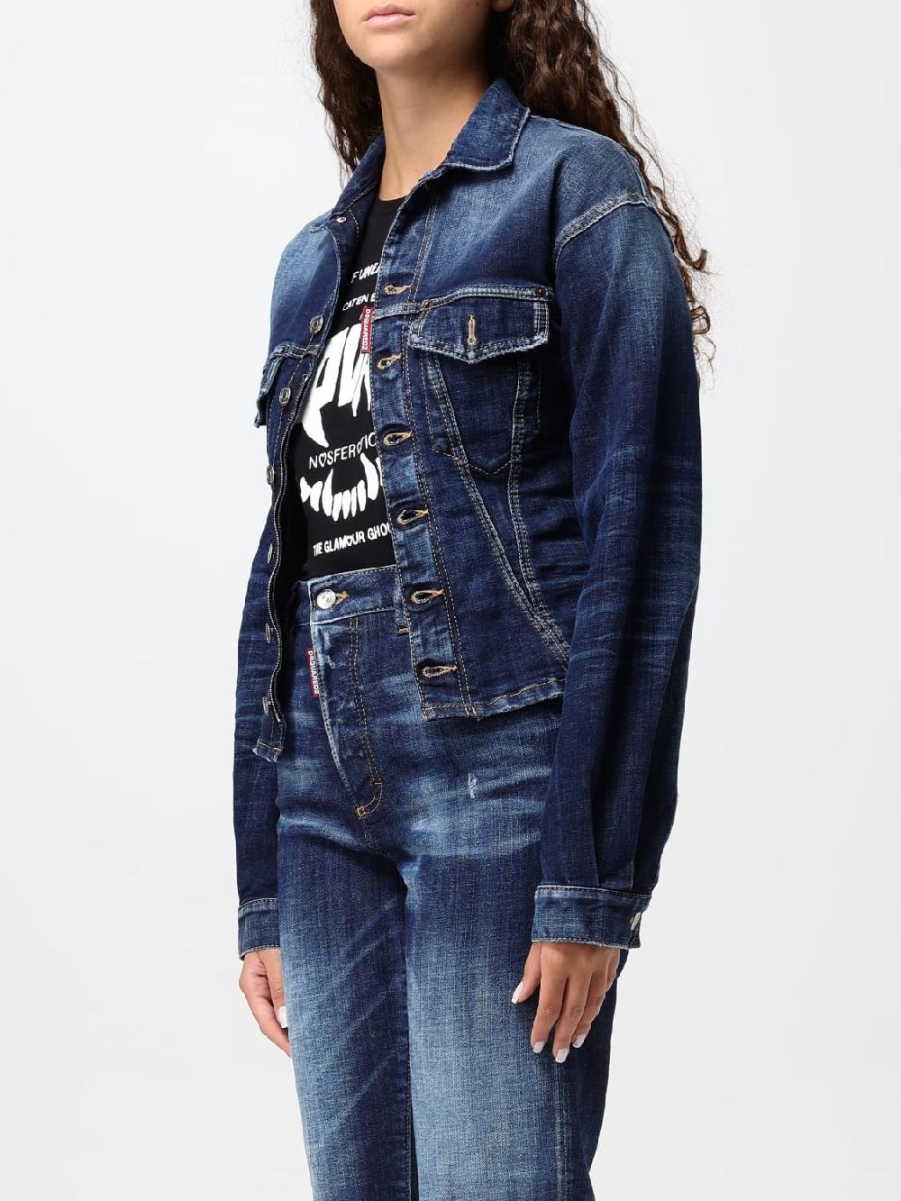 Giglio Camicia Dsquared2 In Denim
