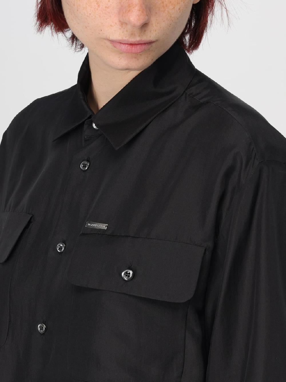 Giglio Camicia Dsquared2 In Seta