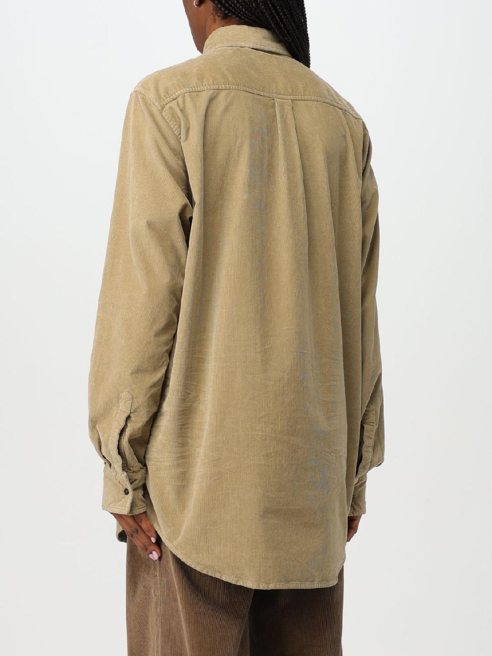 Giglio Camicia Dsquared2 In Velluto