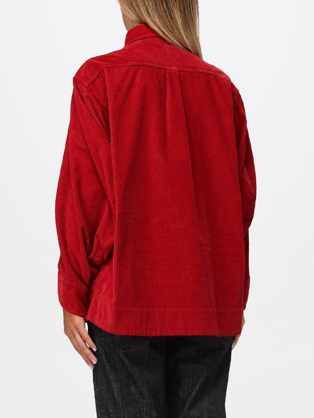 Giglio Camicia Dsquared2 In Velluto A Coste