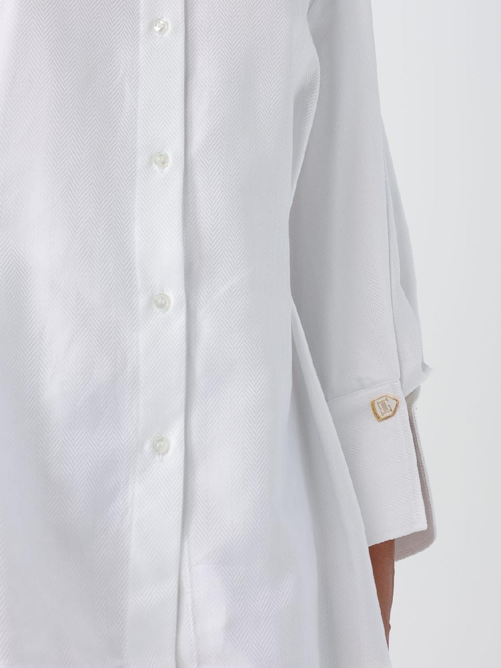 Giglio Camicia Elisabetta Franchi In Cotone