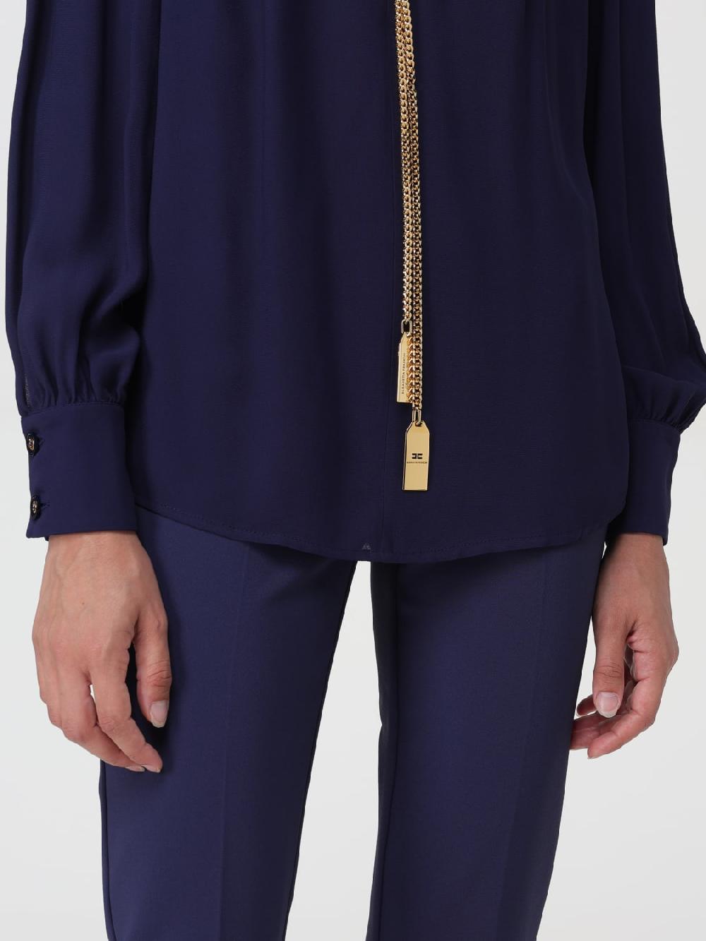Giglio Camicia Elisabetta Franchi In Viscosa