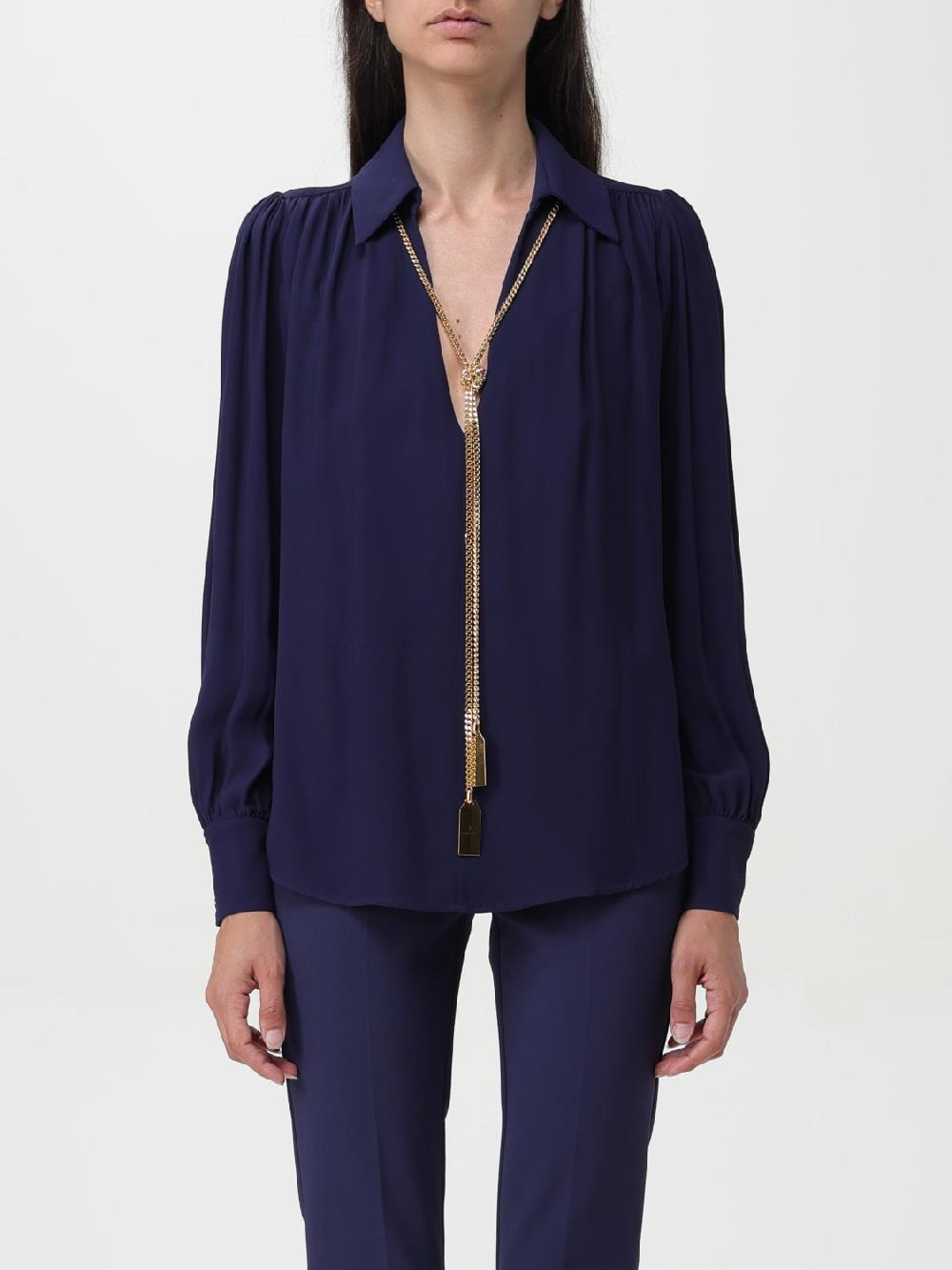 Giglio Camicia Elisabetta Franchi in viscosa