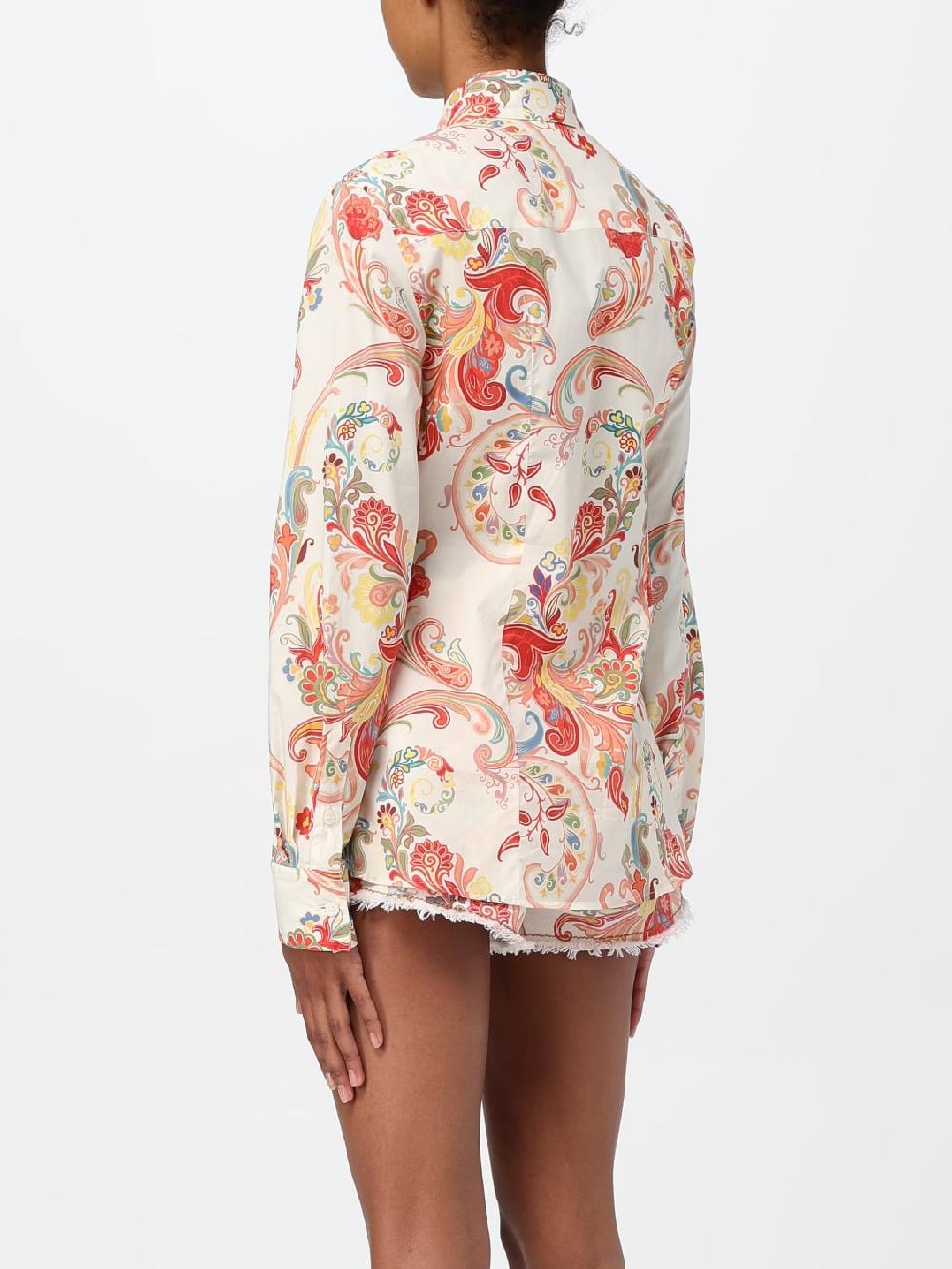 Giglio Camicia Etro In Cotone Stampato