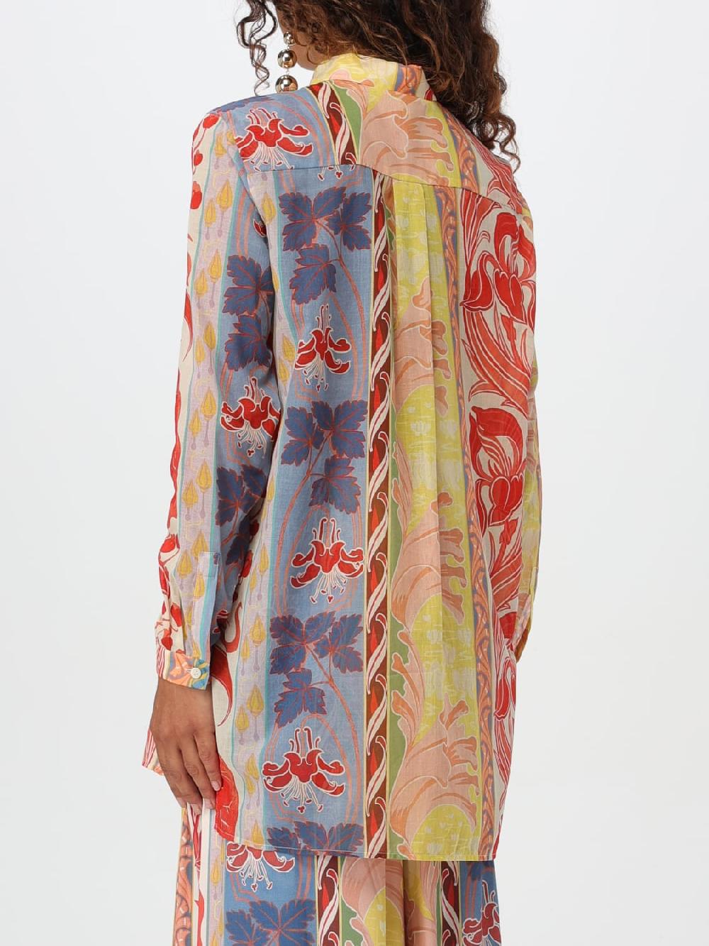 Giglio Camicia Etro In Cotone Stampato