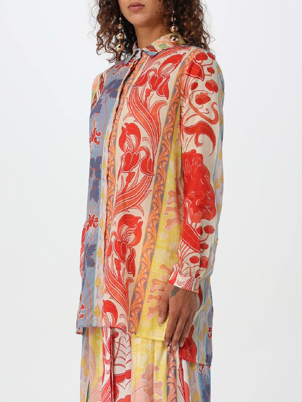 Giglio Camicia Etro In Cotone Stampato