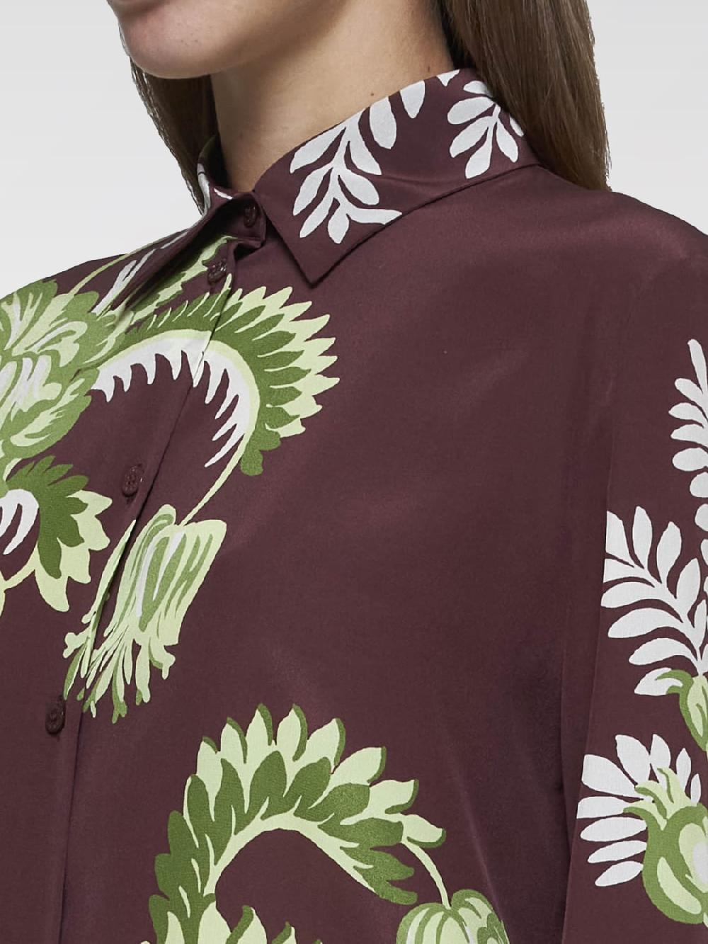 Giglio Camicia Etro In Seta Stampata