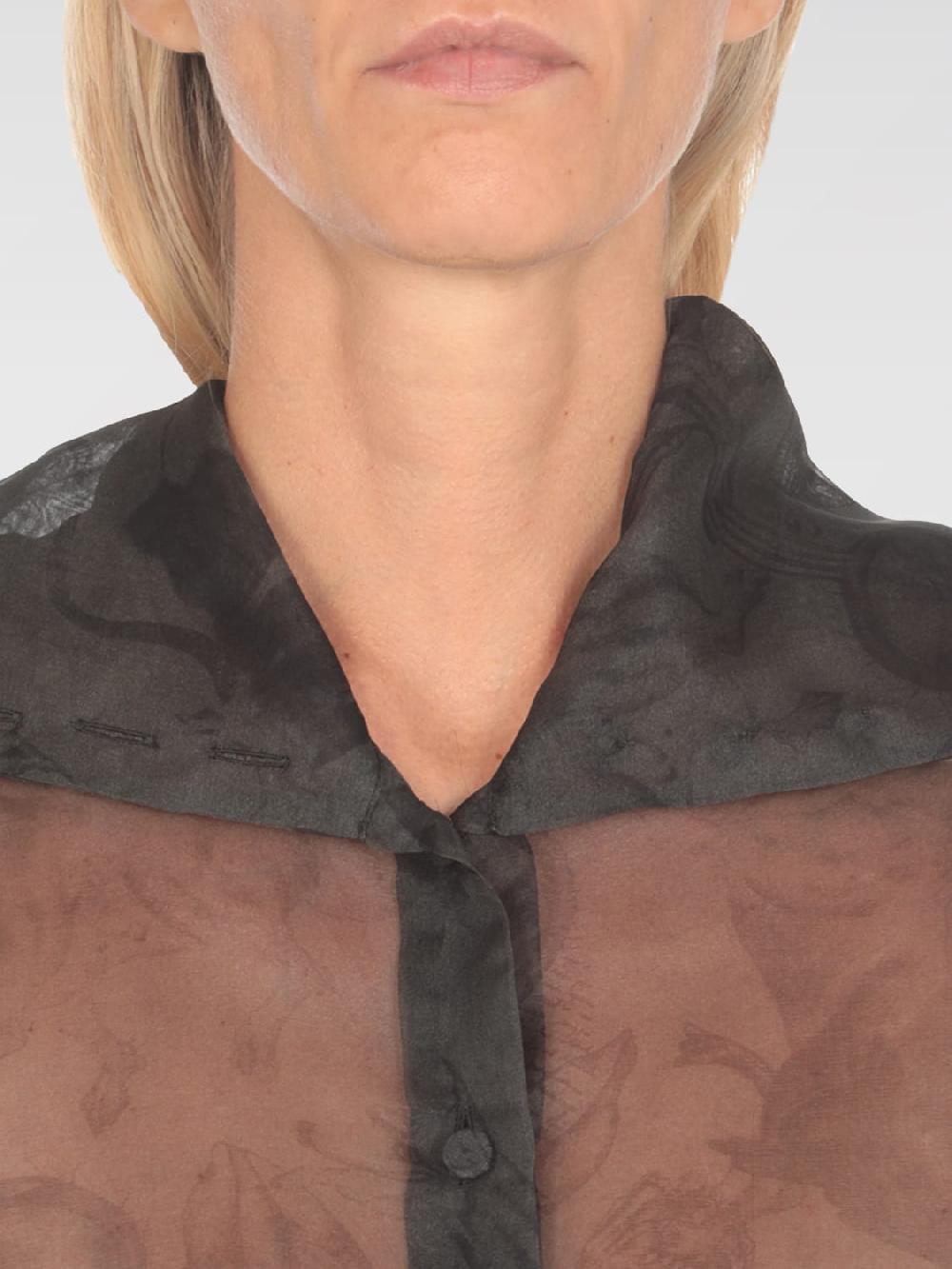 Giglio Camicia Fabiana Filippi In Seta