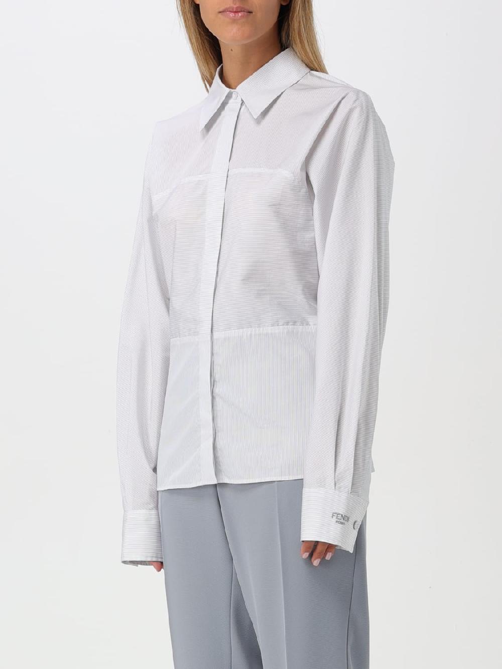 Giglio Camicia Fendi In Cotone