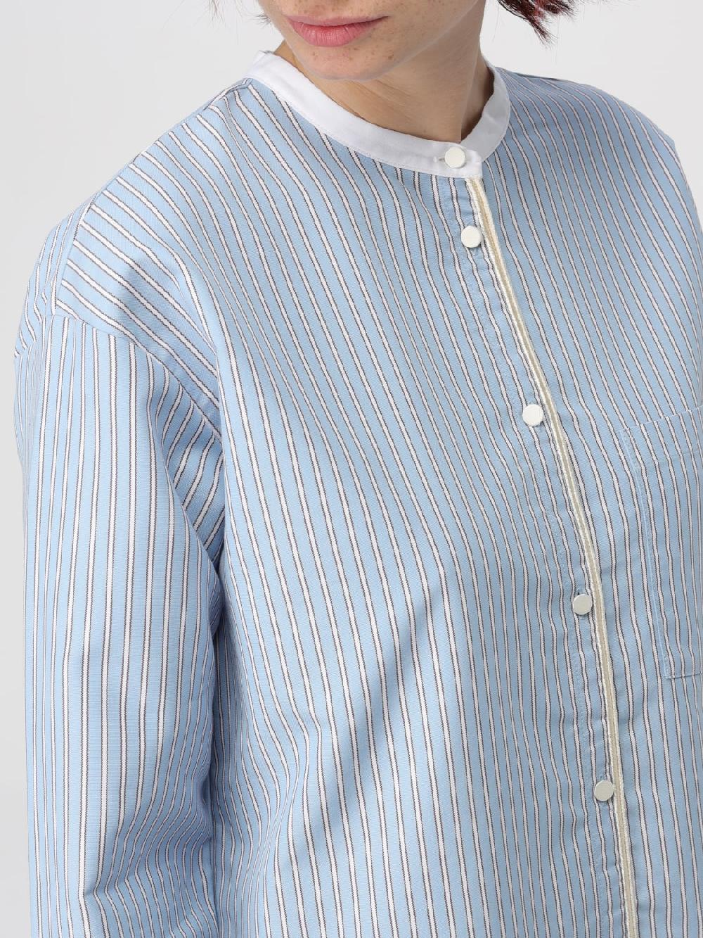 Giglio Camicia Forte Forte In Cotone A Righe