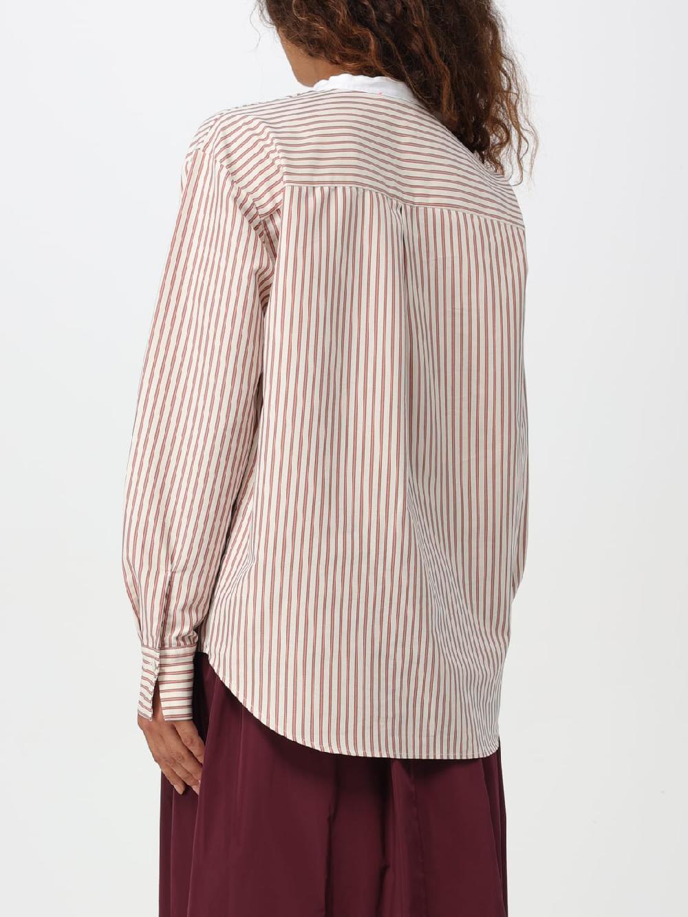 Giglio Camicia Forte Forte In Cotone A Righe