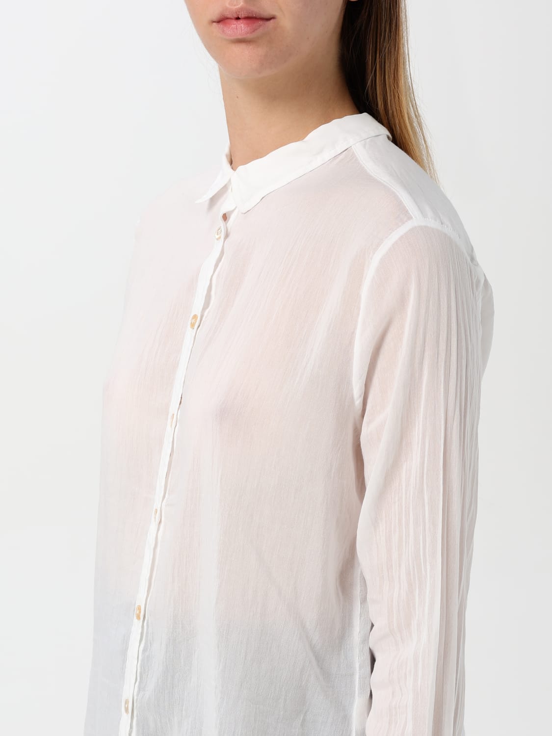 Giglio Camicia Forte Forte In Cotone E Seta