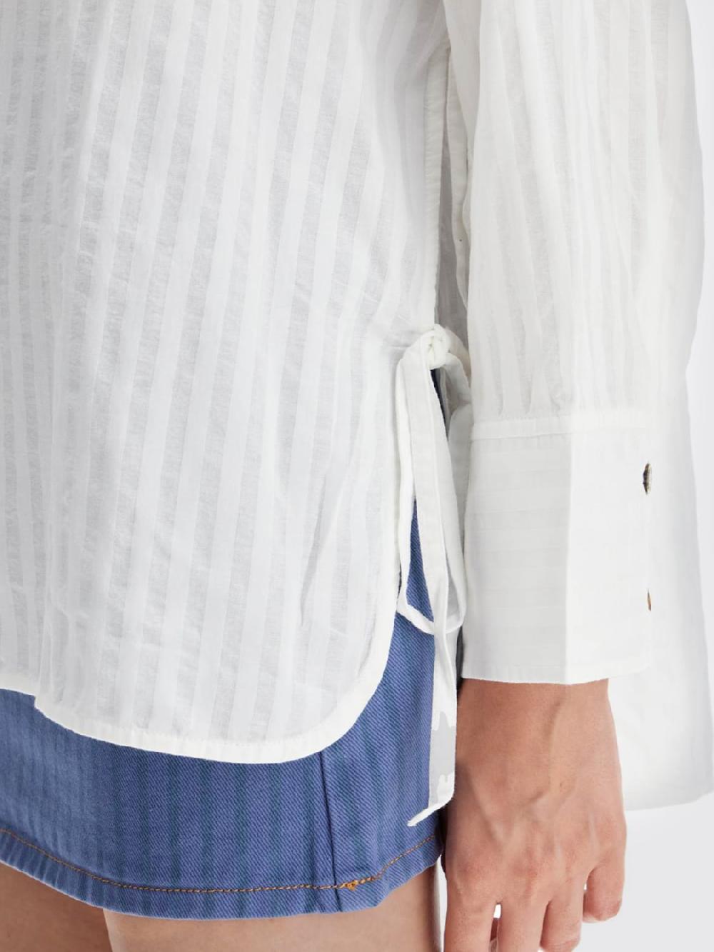 Giglio Camicia Ganni In Cotone