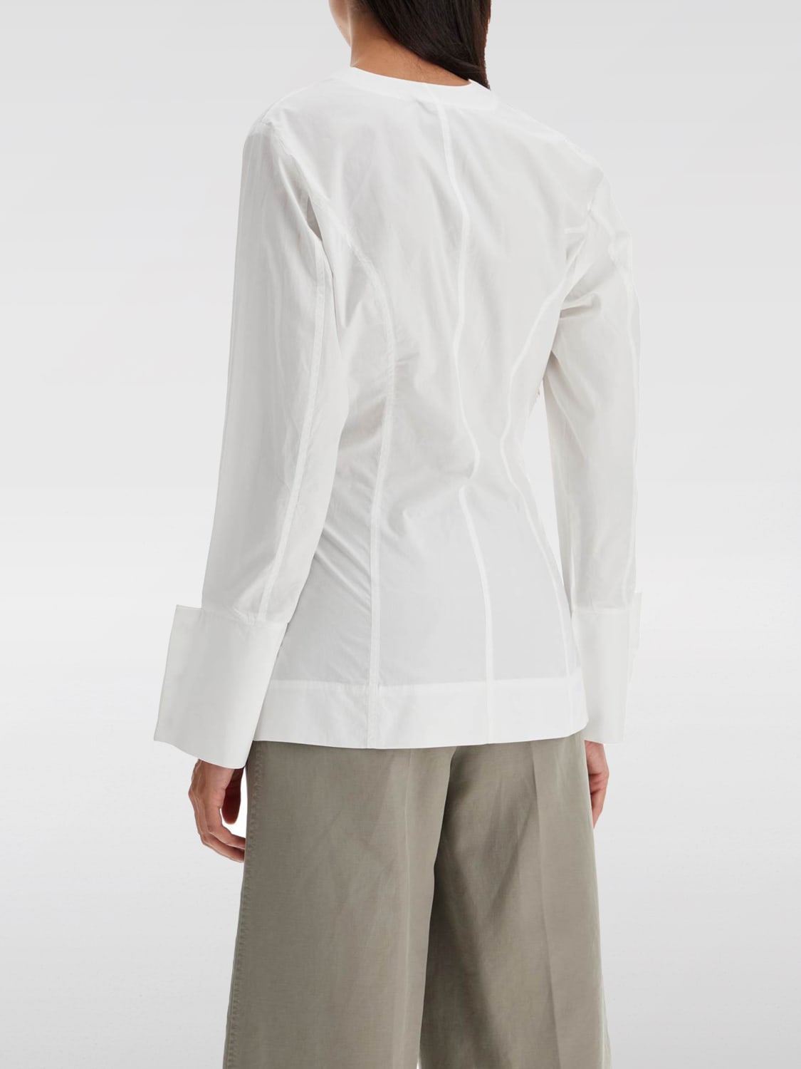 Giglio Camicia Ganni In Cotone