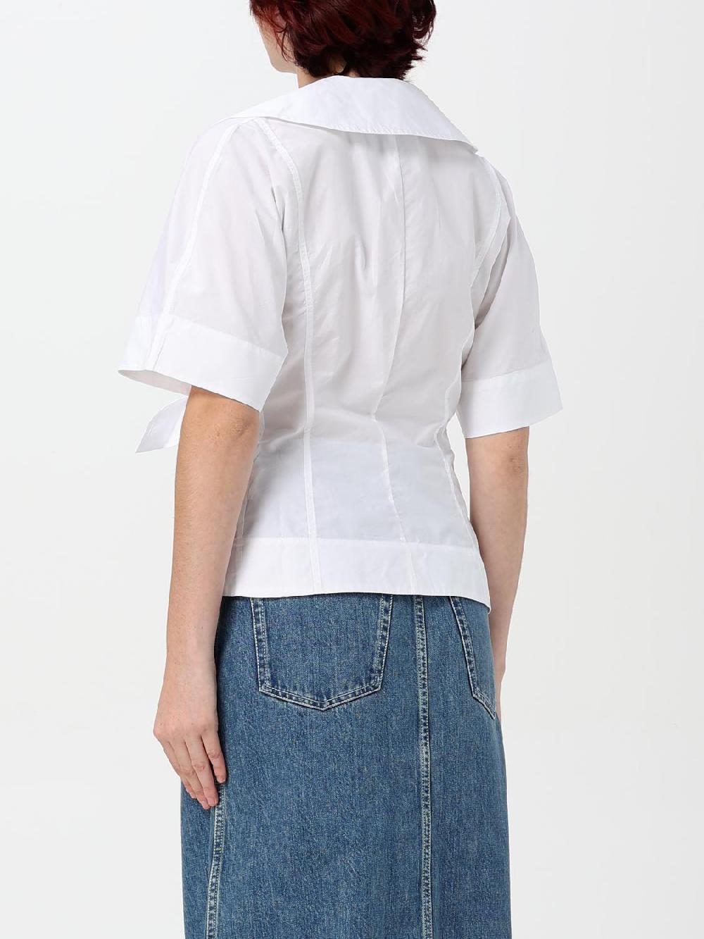 Giglio Camicia Ganni In Cotone Organico