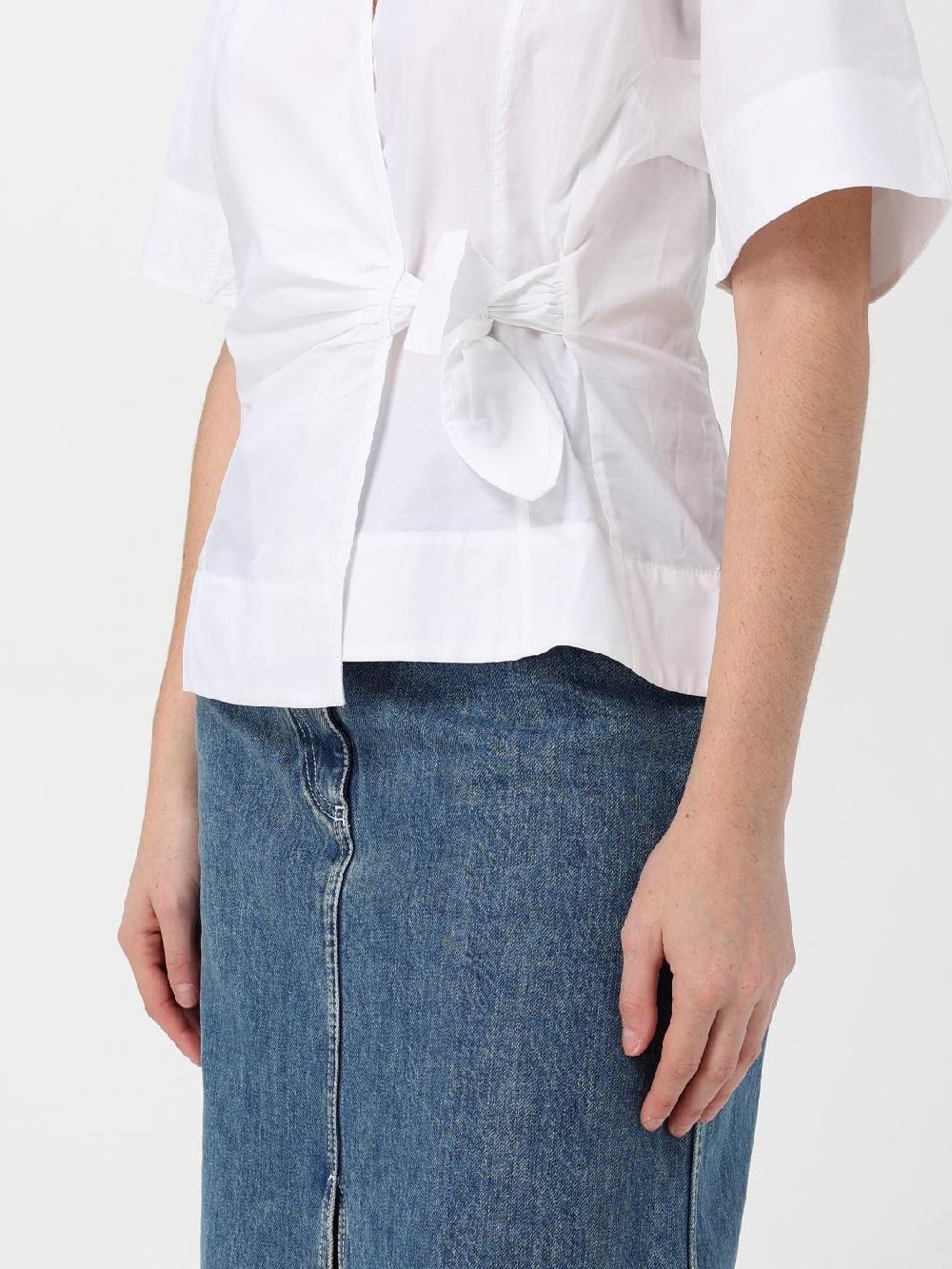 Giglio Camicia Ganni In Cotone Organico