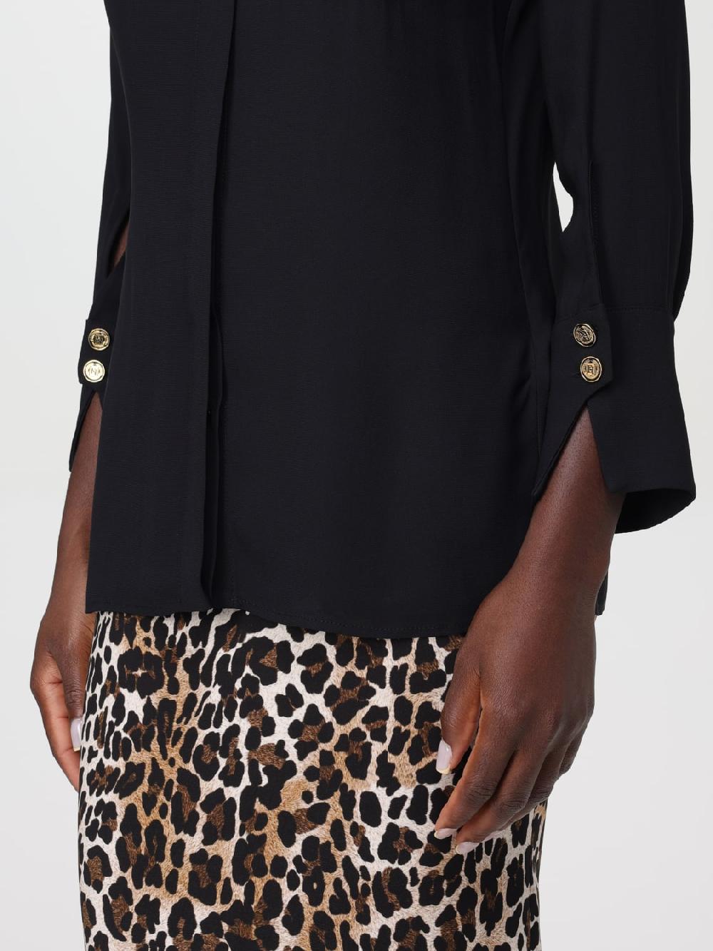 Giglio Camicia In Georgette Elisabetta Franchi